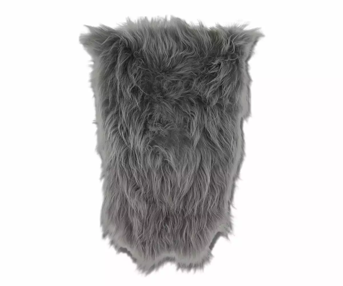 A17 Sheepskin Throw - Grey 1 A17 Sheepskin Throw - Grey