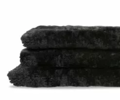 A17 Curly Double Pelt - Black