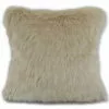 B36 Rorik Faux Fur Pillow Cover - Beige