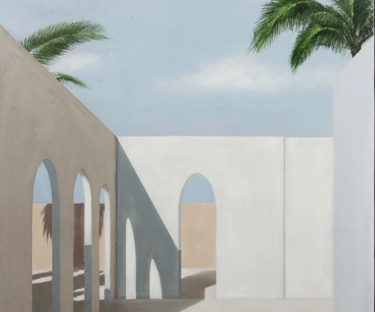 F27 Distant Escape I Oil Painting 3 F27 Distant Escape I Oil Painting - Image 3