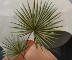 F27 Moonlit Fronds Oil Painting -Home Decor Sales F27 K2 2883N 4C 3a