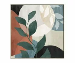 F27 Moonlit Vines Oil Painting