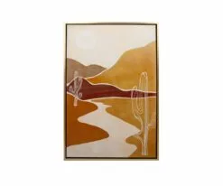 F27 Desert Oil Painting