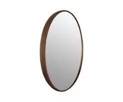 H05 Baptisia 47" Round Mirror -Home Decor Sales H05 136G7 47MR W 2a