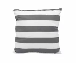 J18 Tide Outdoor 18" Striped Pillow 12 J18 Tide Outdoor 18" Striped Pillow -Home Decor Sales J18 NEWKO 18 BK 1