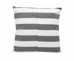 J18 Tide Outdoor 18" Striped Pillow 14 J18 Tide Outdoor 18" Striped Pillow -Home Decor Sales J18 NEWKO 18 BK 2