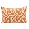 J18 Palma Outdoor 12" Lumbar Toss Pillow - Orange