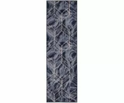 K01 Axiom Ebb Rug Runner - Indigo