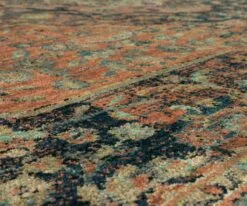 K01 Estate Chiswick Rug - Coral -Home Decor Sales K01 Chiswick Coral 03