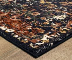 K01 Soiree Damascus Rug - Indigo -Home Decor Sales K01 Damascus Indigo 06