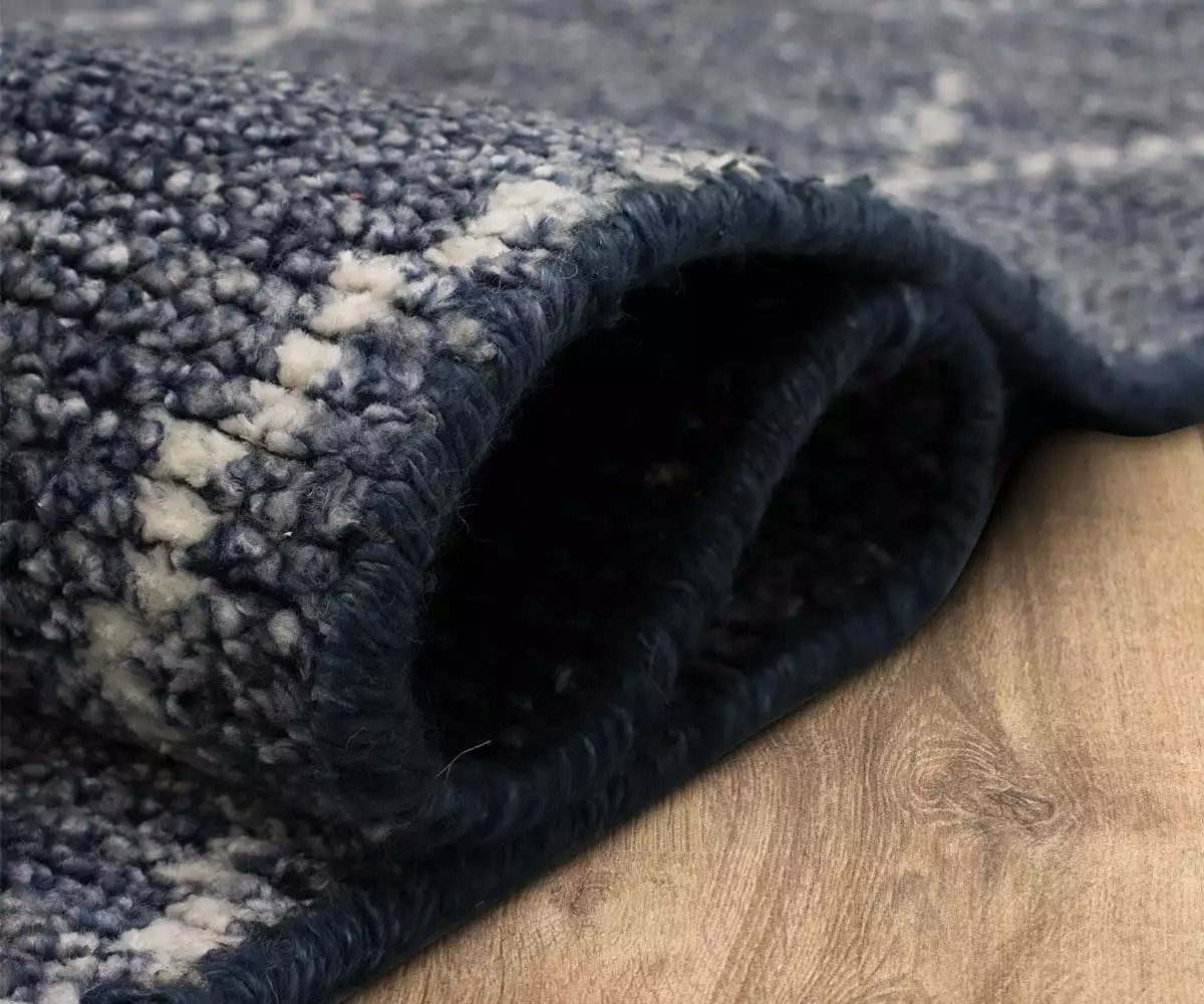 K01 Tangier Spartel Rug Runner - Blue Steel 5 K01 Tangier Spartel Rug Runner - Blue Steel - Image 5