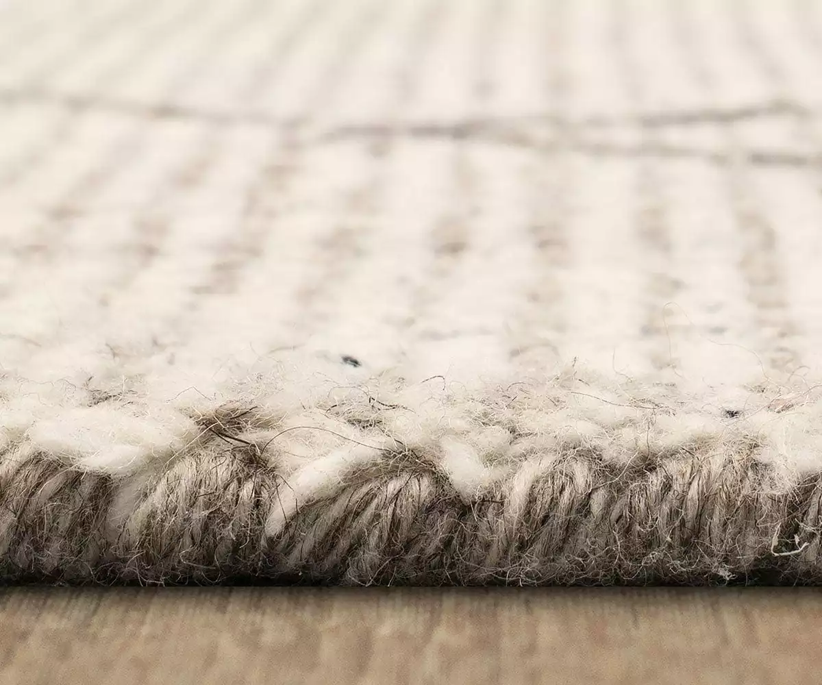 K01 Tangier Tribal Diamond Rug Runner - Silver 2 K01 Tangier Tribal Diamond Rug Runner - Silver - Image 2