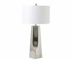 L06 Skyldr Table Lamp - Silver