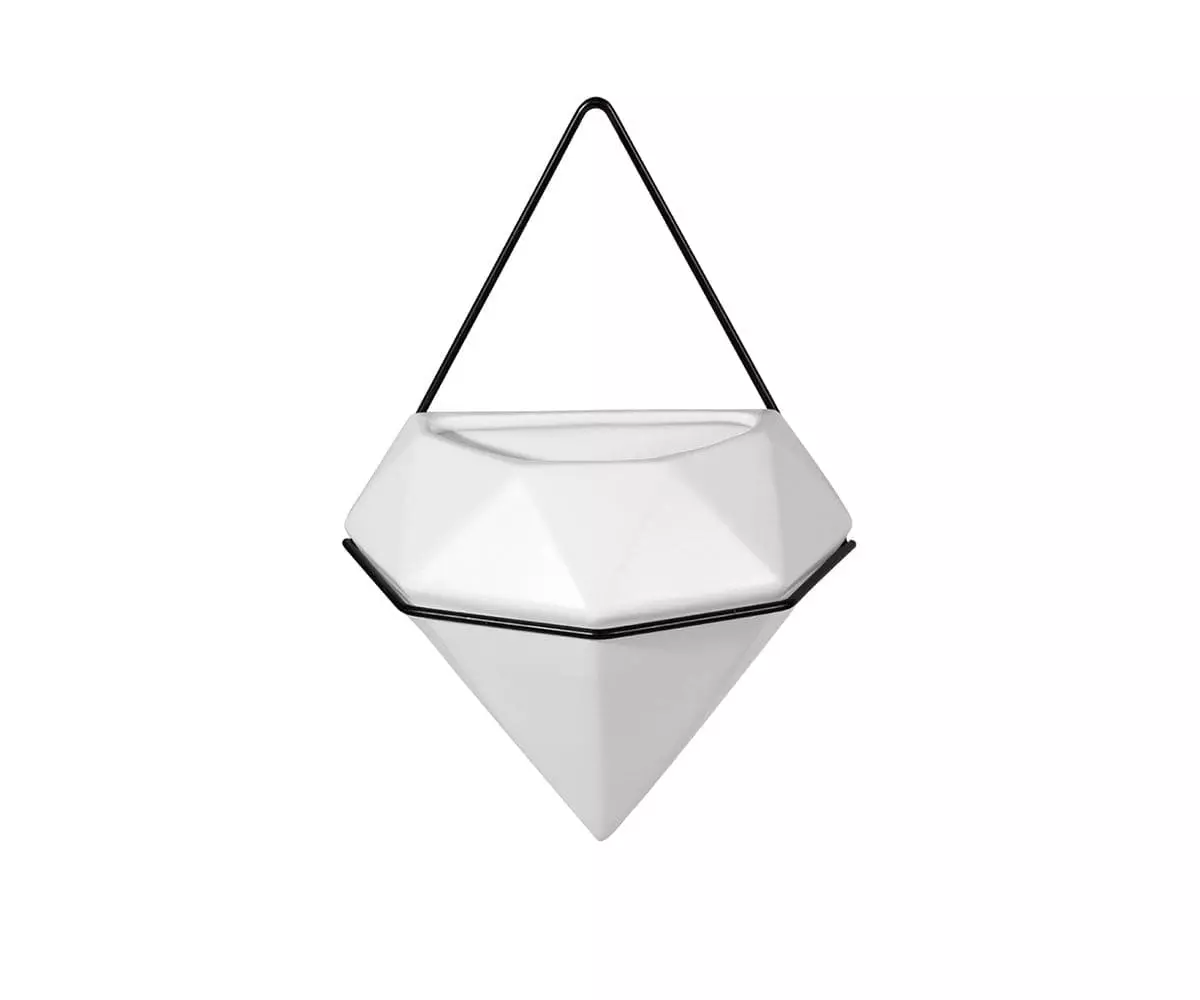 M74 Diamond Hanging Planter 2 M74 Diamond Hanging Planter - Image 2