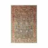 K01 Spice Market Myanmar Rug- Aquamarine