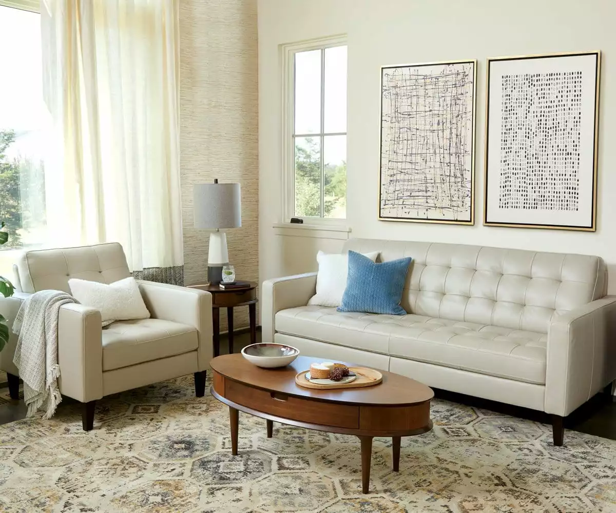 K01 Elements Tunis Rug - Beige 2 K01 Elements Tunis Rug - Beige - Image 2