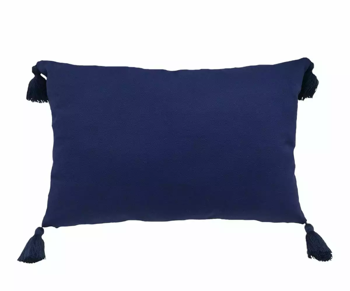 B36 Embroidered Billy Goat Lumbar Pillow Cover 2 B36 Embroidered Billy Goat Lumbar Pillow Cover - Image 2