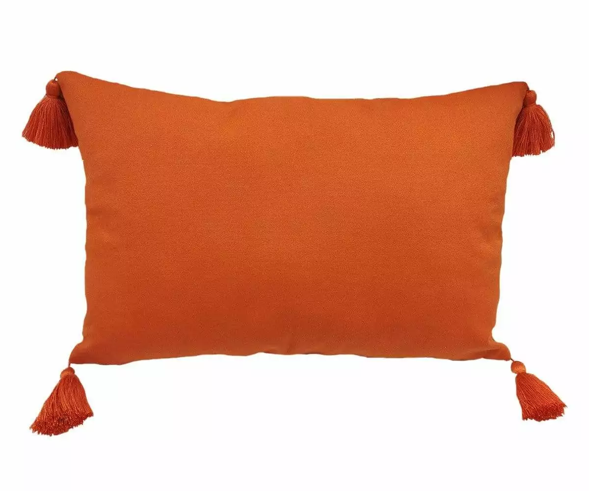 B36 Embroidered Doves Lumbar Pillow Cover 2 B36 Embroidered Doves Lumbar Pillow Cover - Image 2