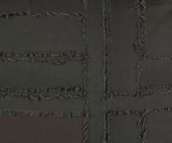 M50 Dauda Duvet Cover + Shams Set - Charcoal -Home Decor Sales Pillow Swatch 1