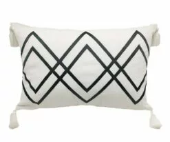 B36 Intersecting Diamonds Pillow Cover