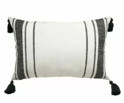 B36 Breezy Stripes Lumber Pillow Cover