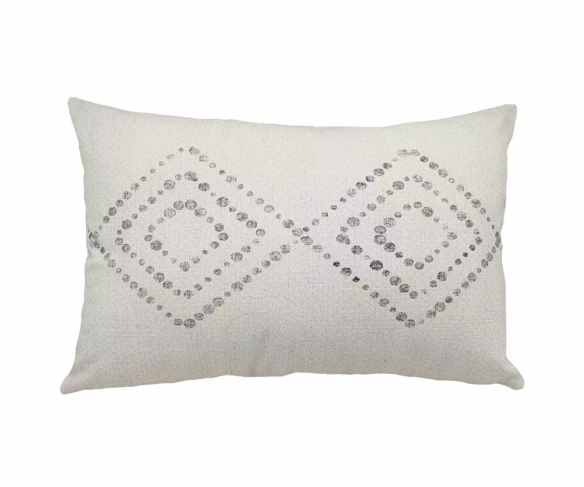 B36 Diamond Print Lumbar Pillow Cover 2 B36 Diamond Print Lumbar Pillow Cover - Image 2