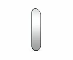 S13 Janelle Oval Mirror -Home Decor Sales S13 Janelle Oval Mirror Black 02