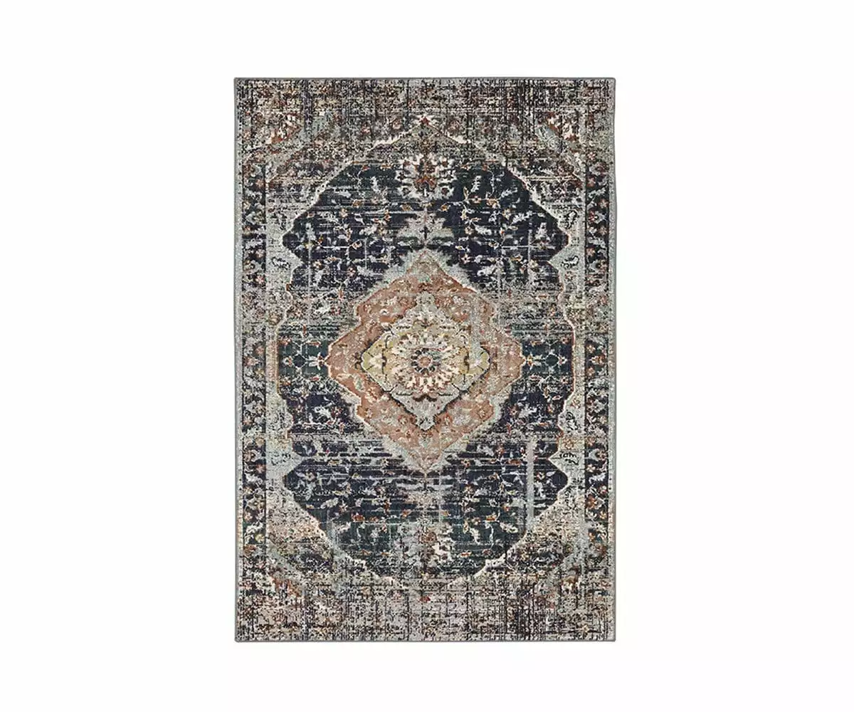 K01 Meraki Solace Rug - Indigo 1 K01 Meraki Solace Rug - Indigo